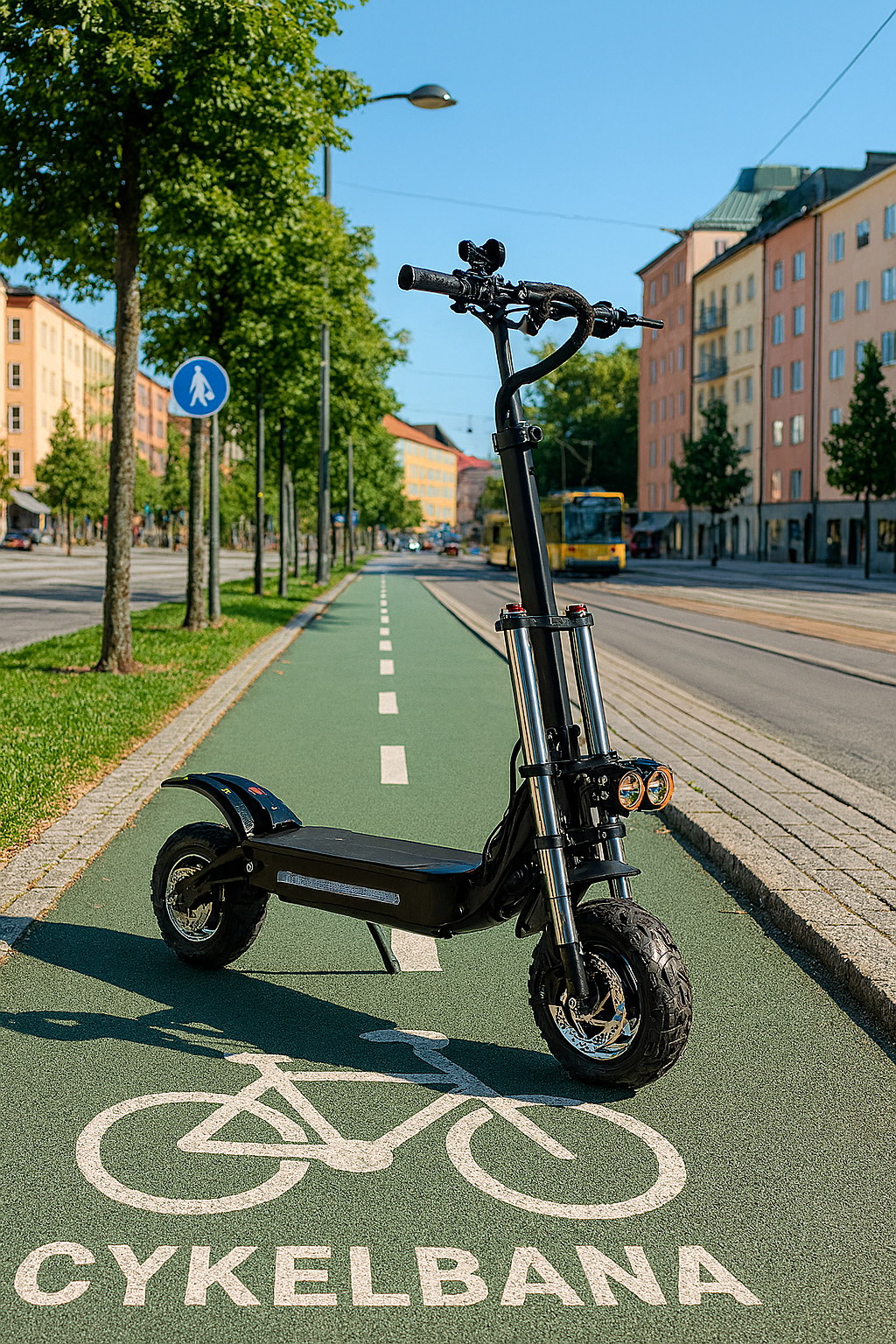 Sparkcykel / Kickbike / Scooter