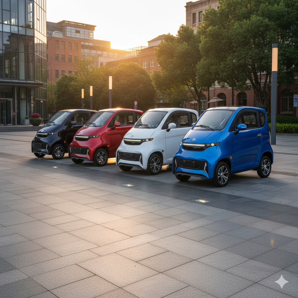 Mopedbil / Kompakt elbil / Elfordon för 15+