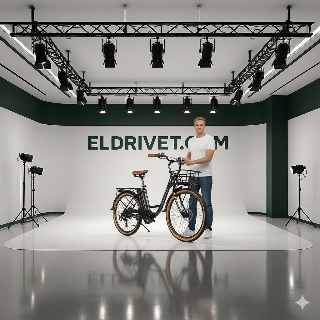 SAMEBIKE - TDE 10Z  - | 350w | 36V 10,4AH | 6mil | 7-växlat |