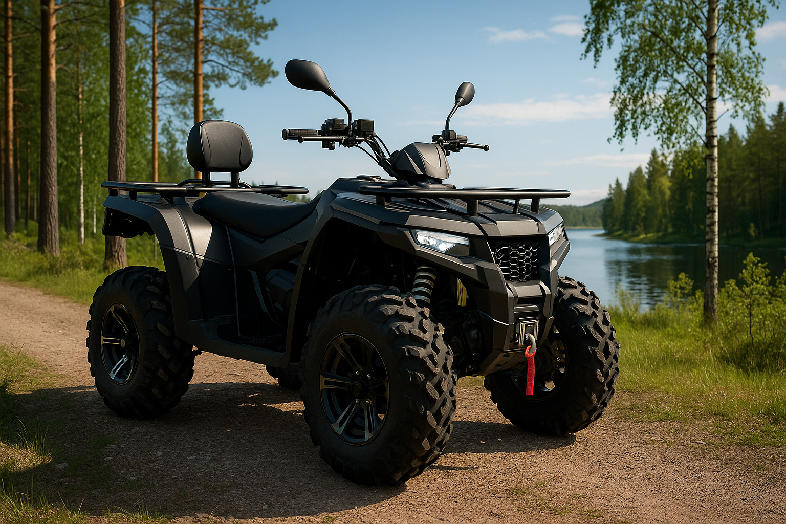 Elektrisk ATV - BodeMoto E10 (4wd, 10.000watt, 10mil)