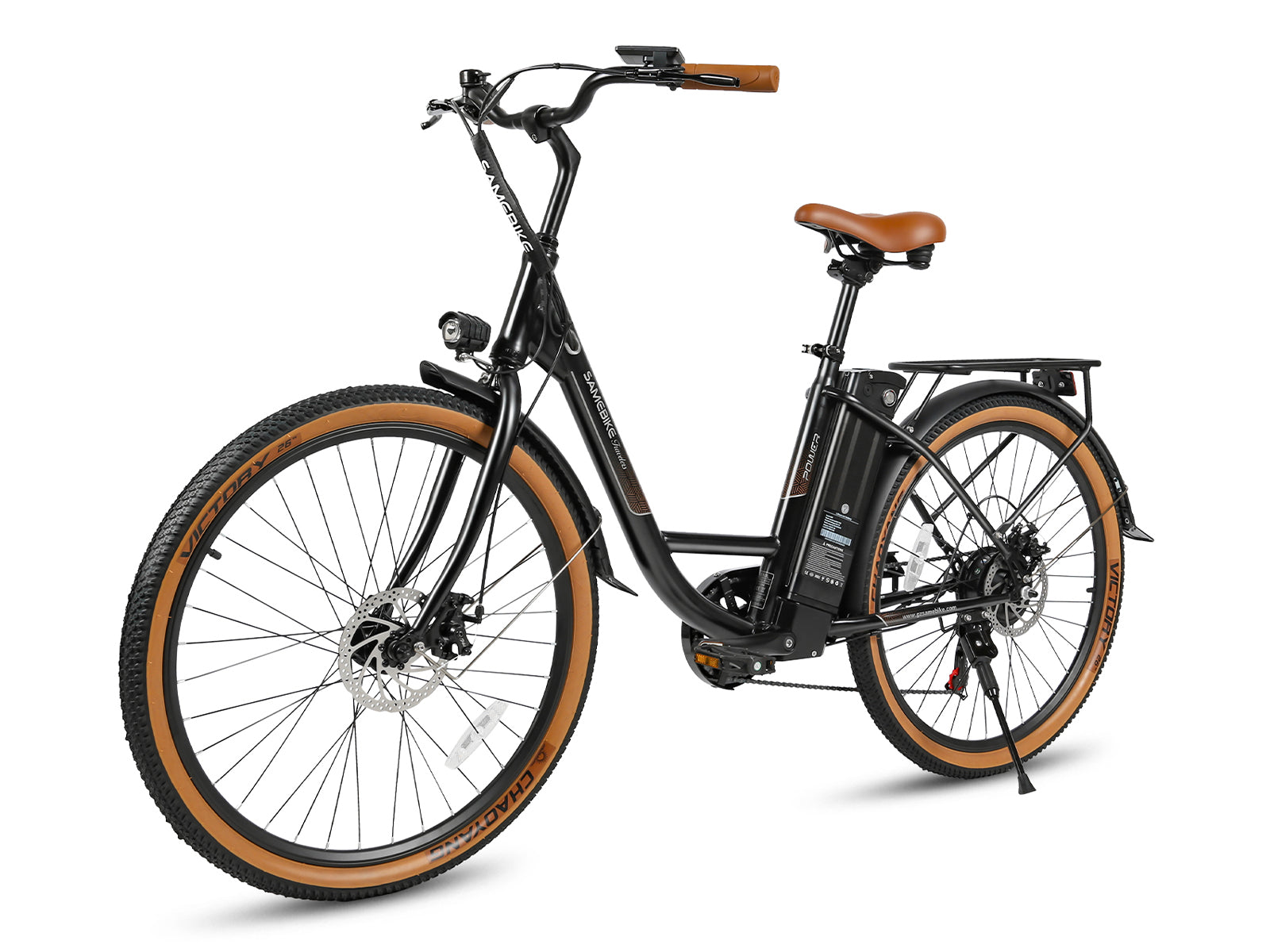 SAMEBIKE - TDE 10Z  - | 350w | 36V 10,4AH | 6mil | 7-växlat |