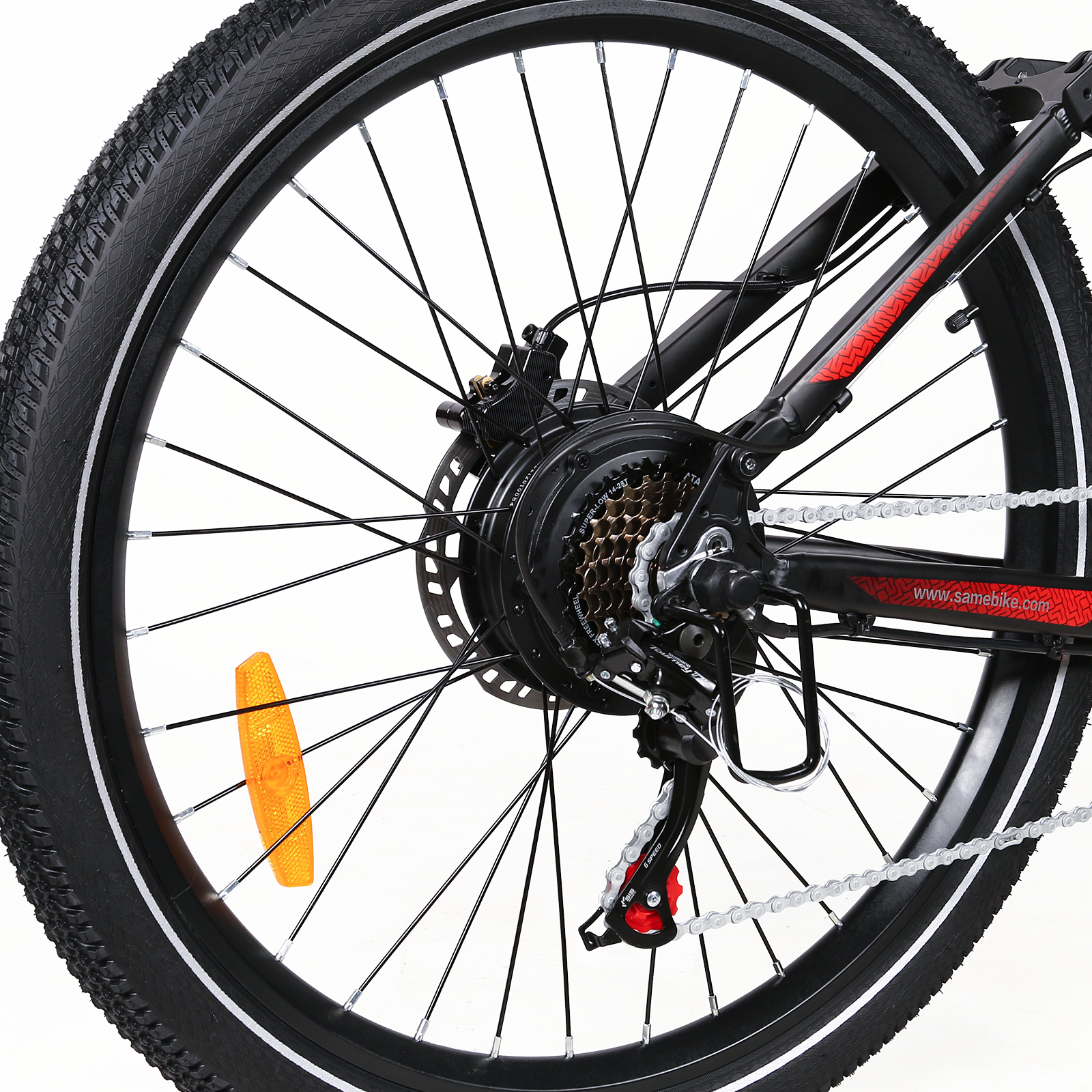 SAMEBIKE - XD26  - | 750w | 48V 14AH | 11mil | 7-växlat |