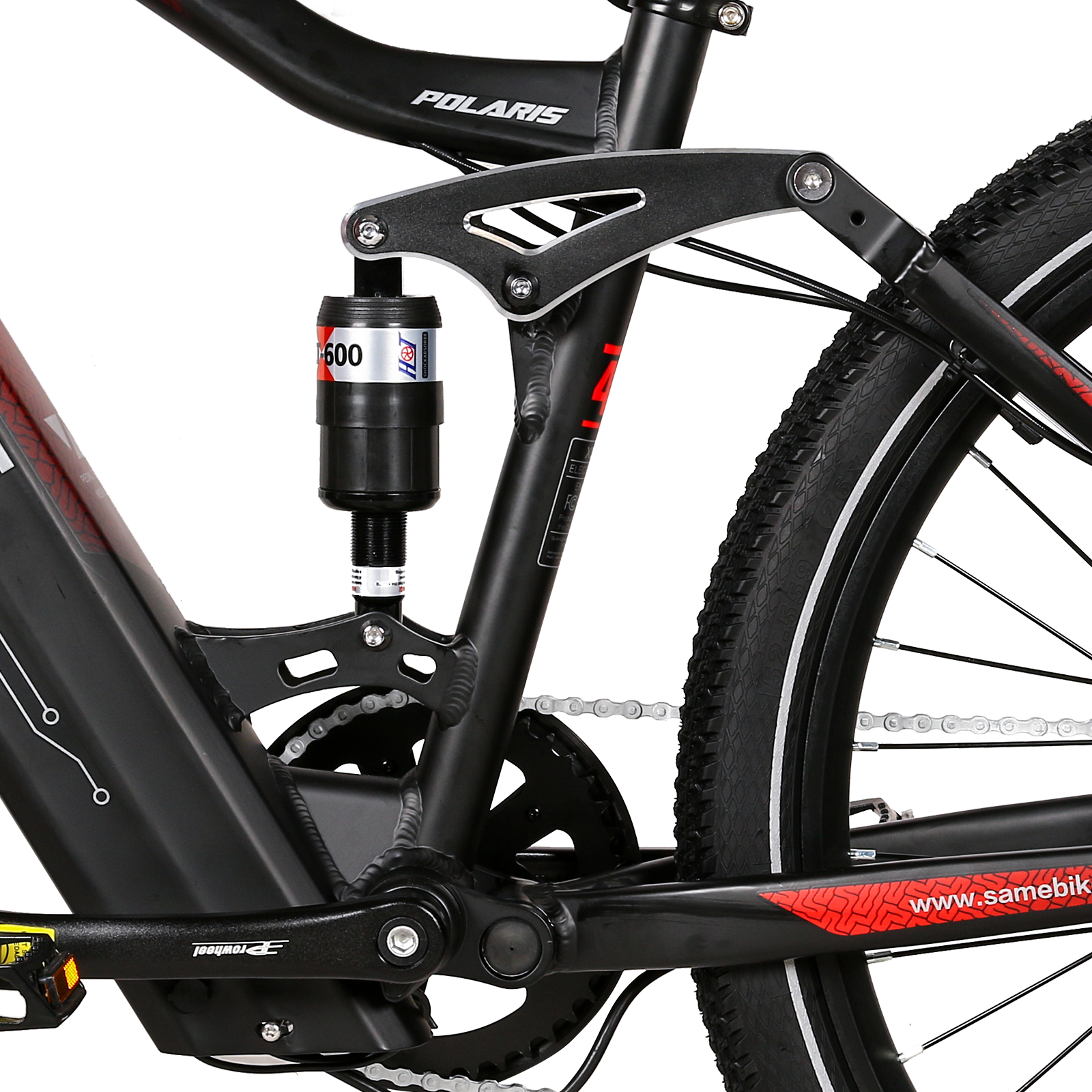 SAMEBIKE - XD26  - | 750w | 48V 14AH | 11mil | 7-växlat |