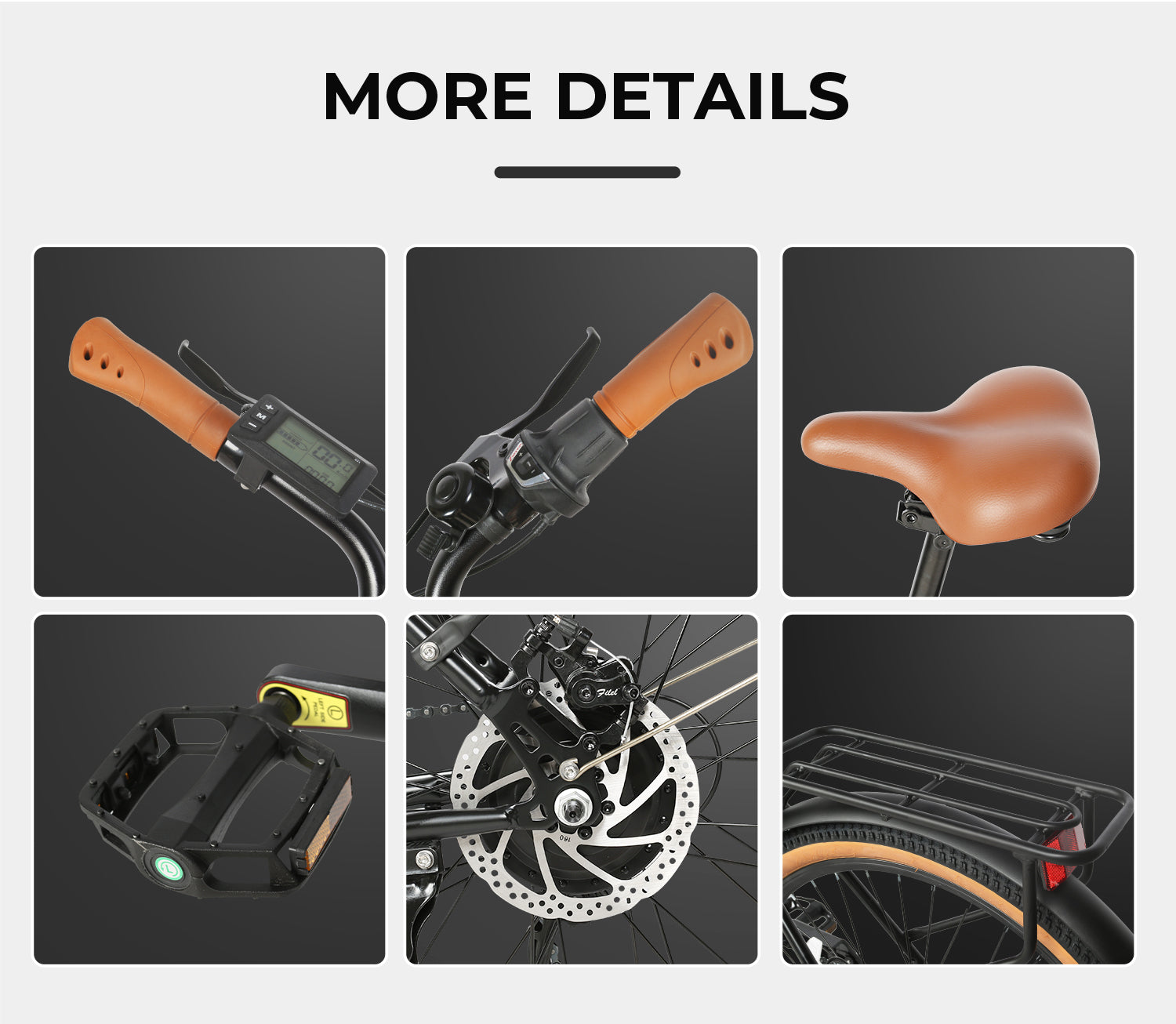 SAMEBIKE - TDE 10Z  - | 350w | 36V 10,4AH | 6mil | 7-växlat |