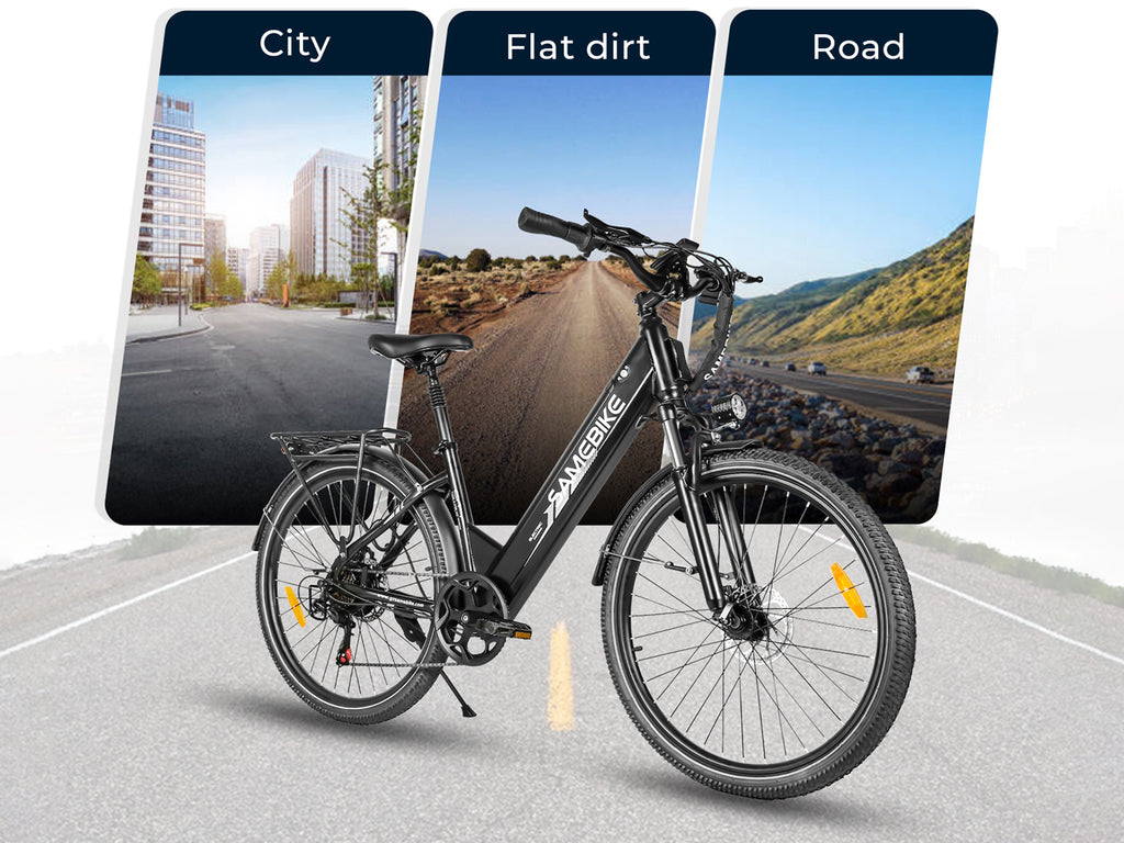 SAMEBIKE - RS A01 Pro T - | 500w | 36V 15AH | 10mil | 7-växlat |