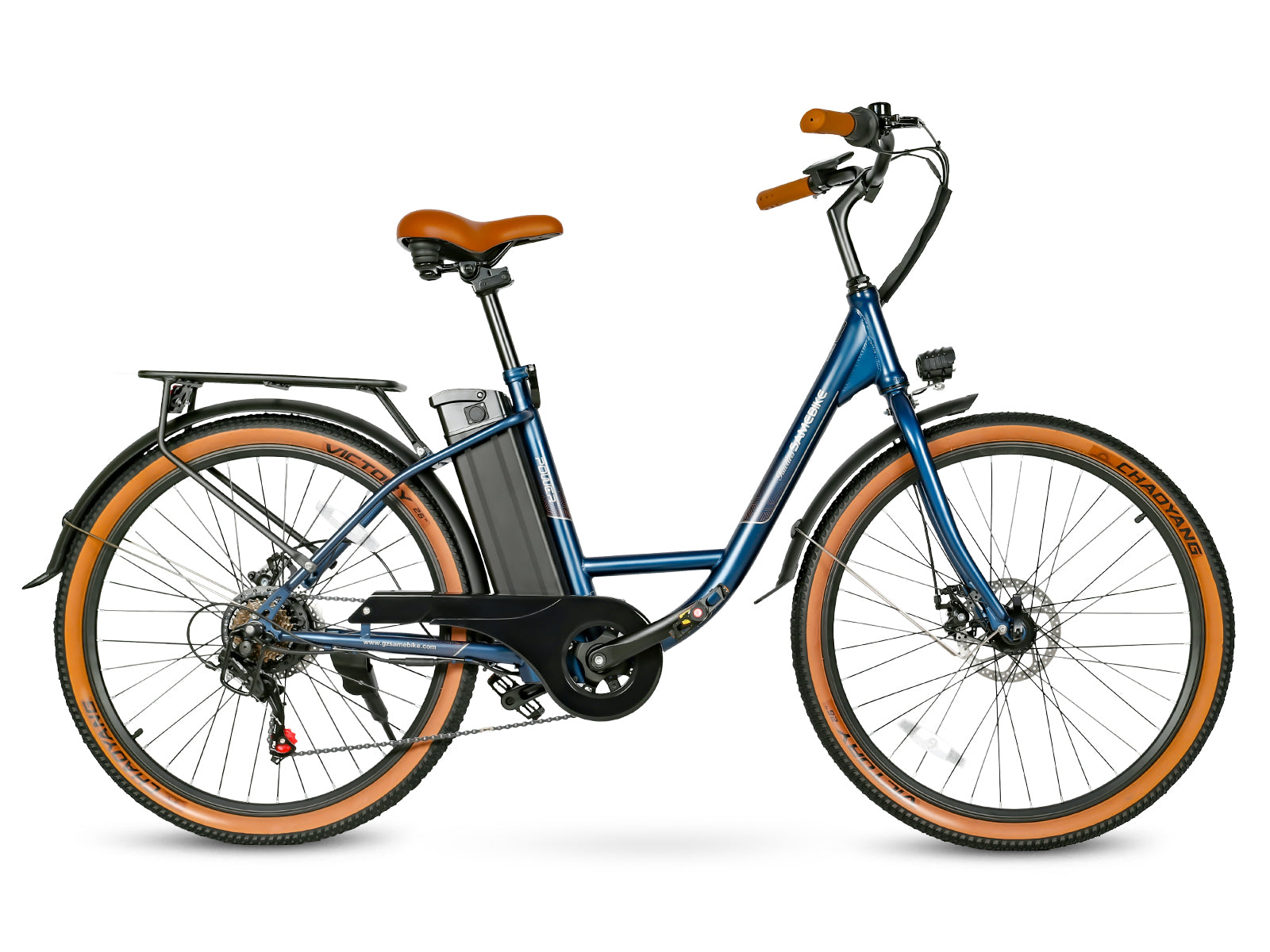 SAMEBIKE - TDE 10Z  - | 350w | 36V 10,4AH | 6mil | 7-växlat |