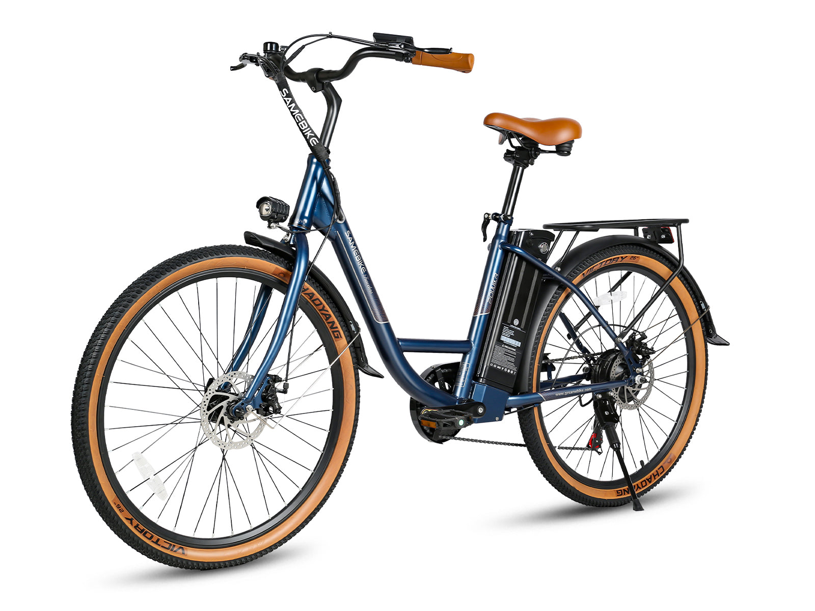 SAMEBIKE - TDE 10Z  - | 350w | 36V 10,4AH | 6mil | 7-växlat |