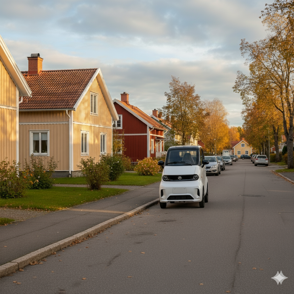 Elektrisk Mopedbil - AERA SQ7