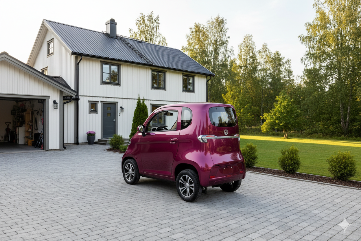 Elektrisk Mopedbil - AERA SQ7