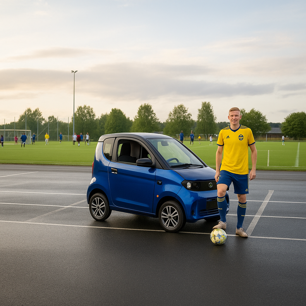 Elektrisk Mopedbil - AERA SQ7