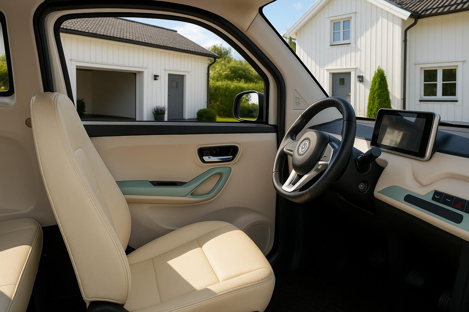 Elektrisk Mopedbil - AERA SQ7