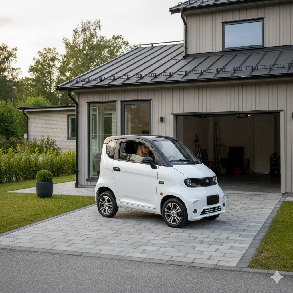 Elektrisk Mopedbil - AERA SQ7