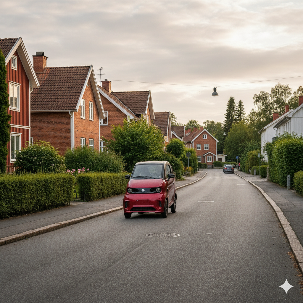 Elektrisk Mopedbil - AERA SQ7