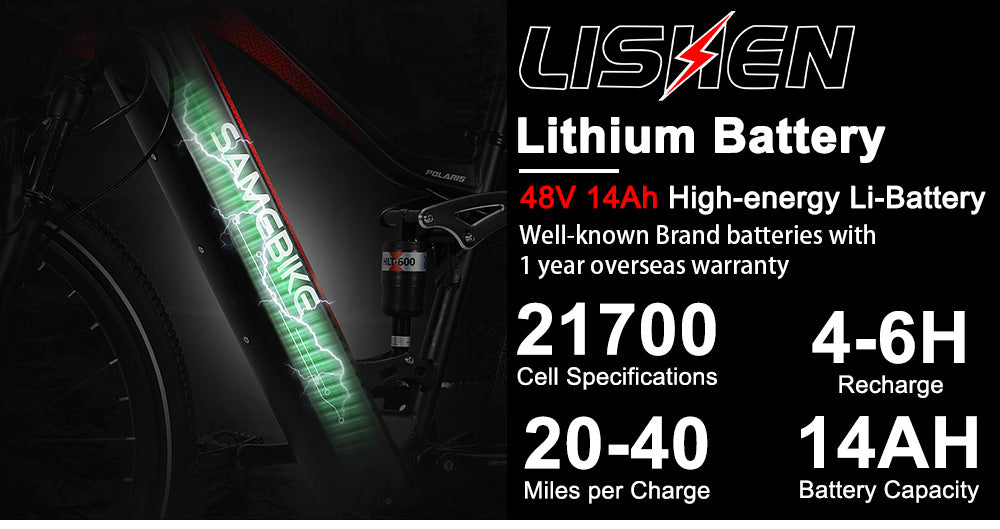 SAMEBIKE - XD26  - | 750w | 48V 14AH | 11mil | 7-växlat |