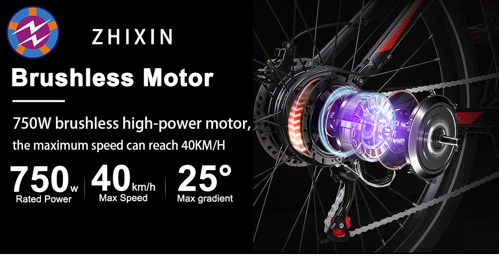 SAMEBIKE - XD26  - | 750w | 48V 14AH | 11mil | 7-växlat |