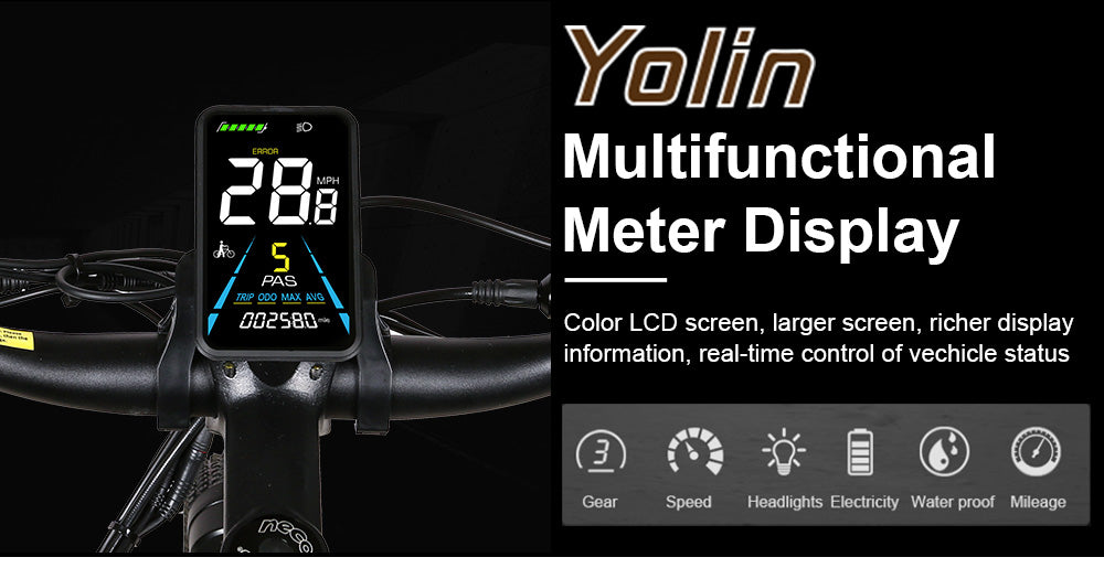 SAMEBIKE - XD26  - | 750w | 48V 14AH | 11mil | 7-växlat |