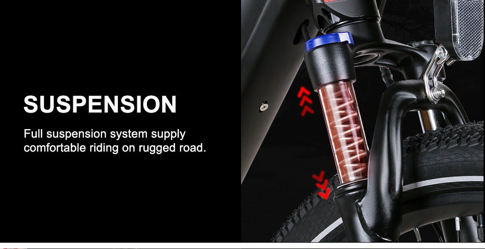 SAMEBIKE - XD26  - | 750w | 48V 14AH | 11mil | 7-växlat |