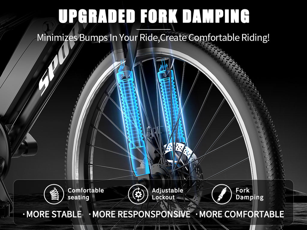 E-Bike G26 BK15 - | 500W | 36V 10Ah | 7mil | 7 växlat |