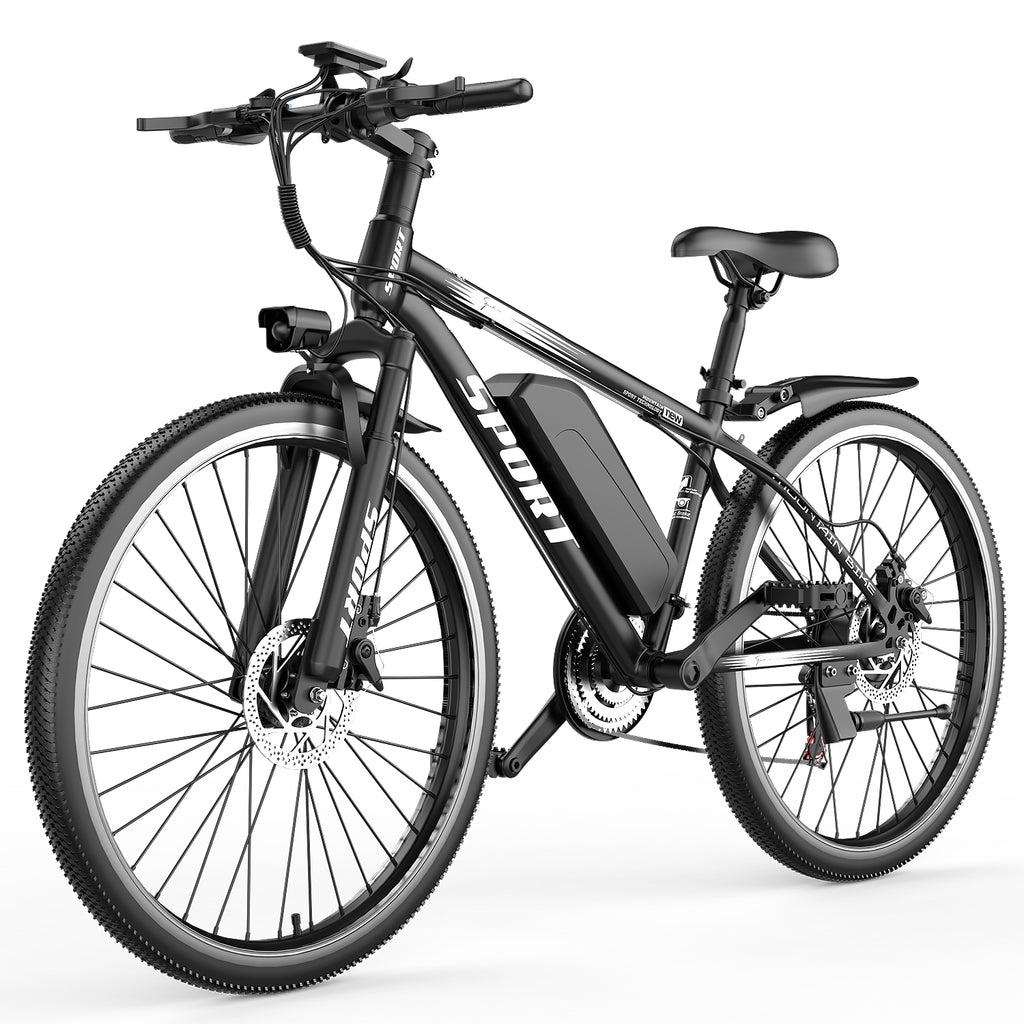 E-Bike G26 BK15 - | 500W | 36V 10Ah | 7mil | 7 växlat |