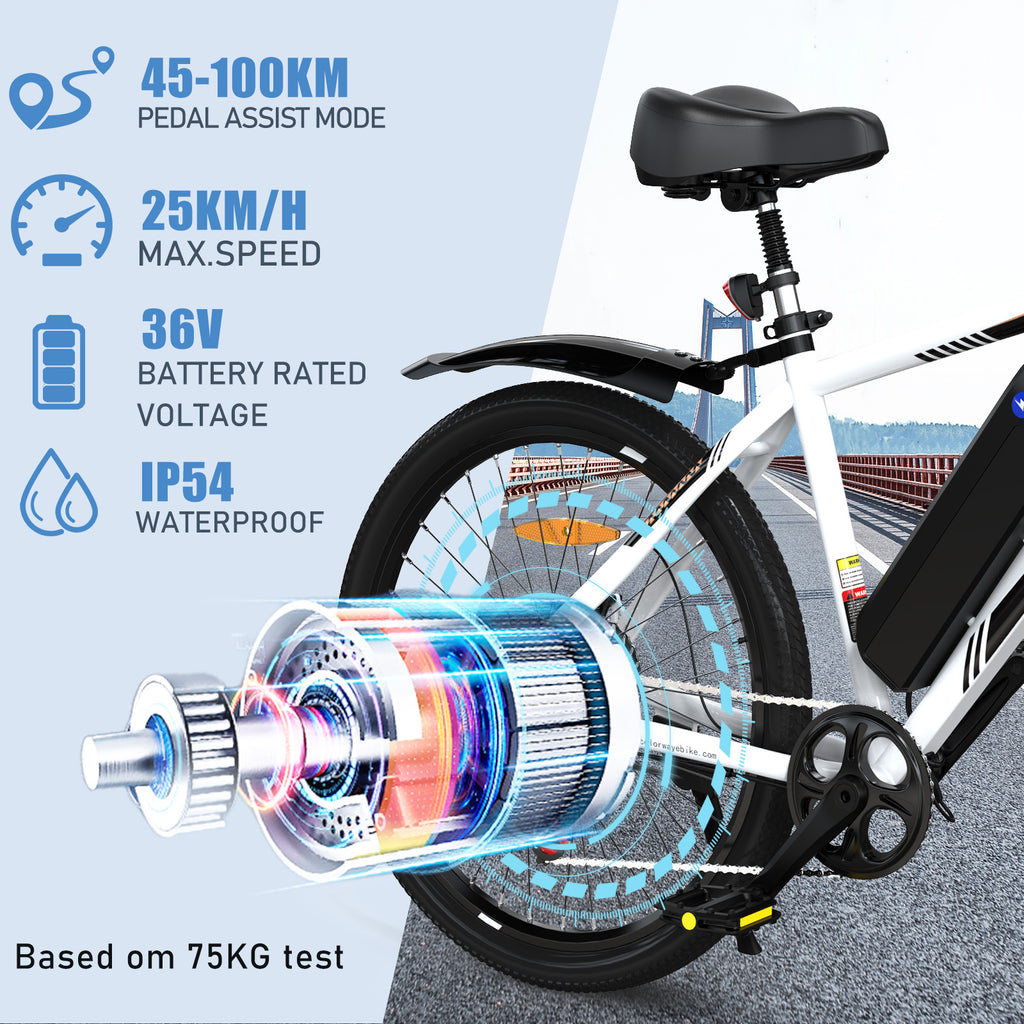 Colorway BK15 - | 250w/350W | 36V 15AH | 10mil | 7-växlat |