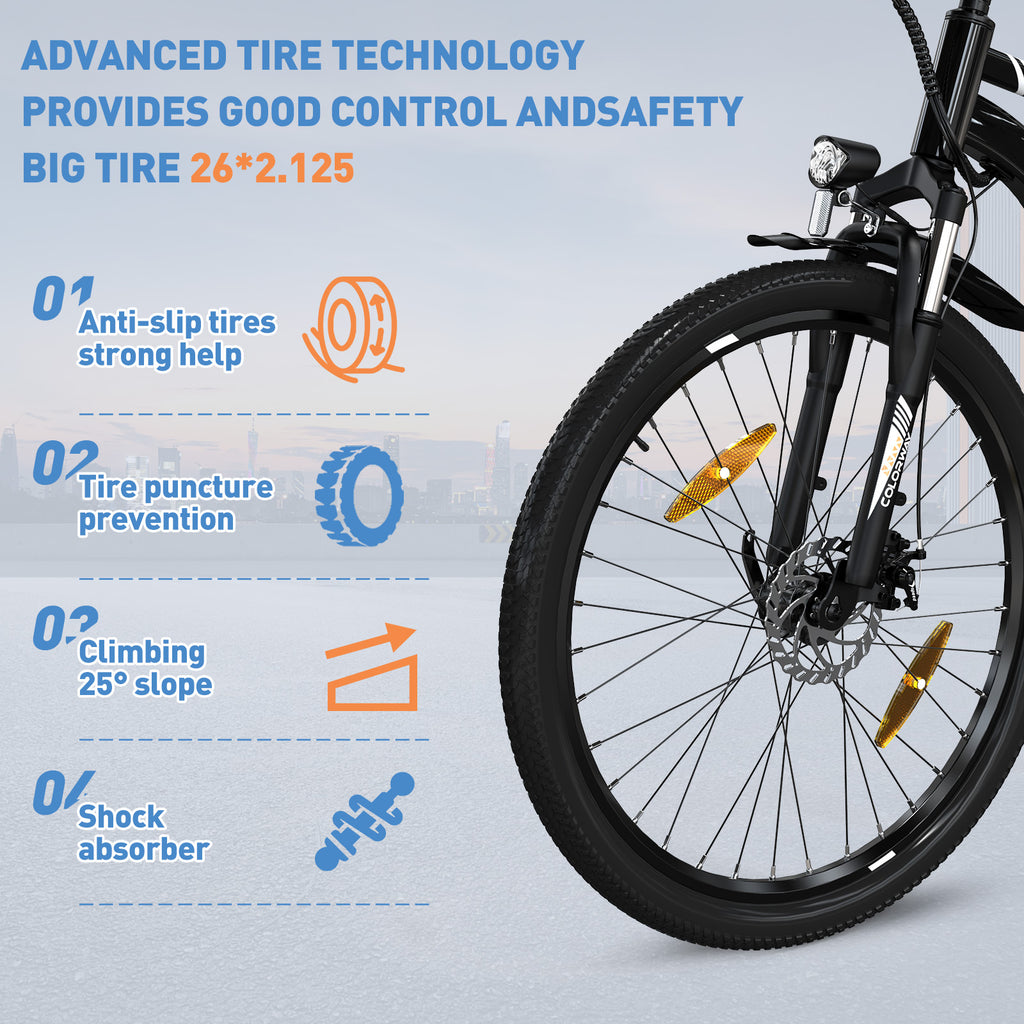 Colorway BK15 - | 250w/350W | 36V 15AH | 10mil | 7-växlat |