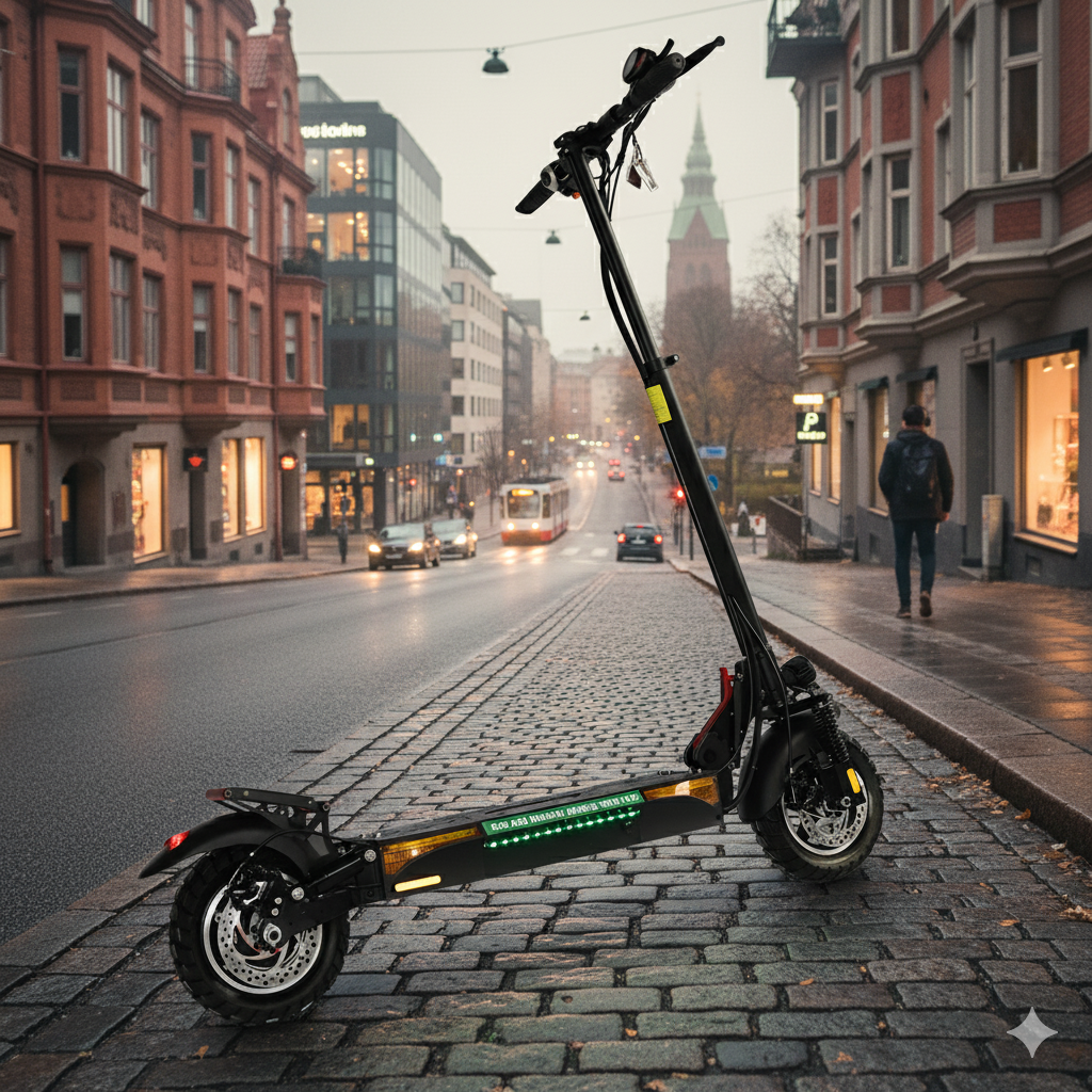 KU8 L12 -  |NFC-lås| 800W | 48V 13Ah | 45km/h | 3,5mil |