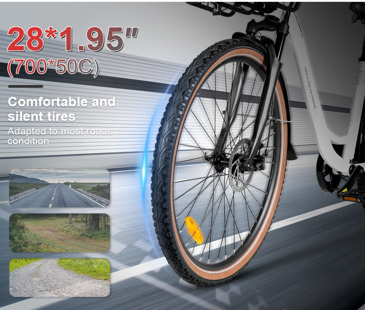 SAMEBIKE - RS A07  - | 500w | 36V 13AH | 8mil | 7-växlat |