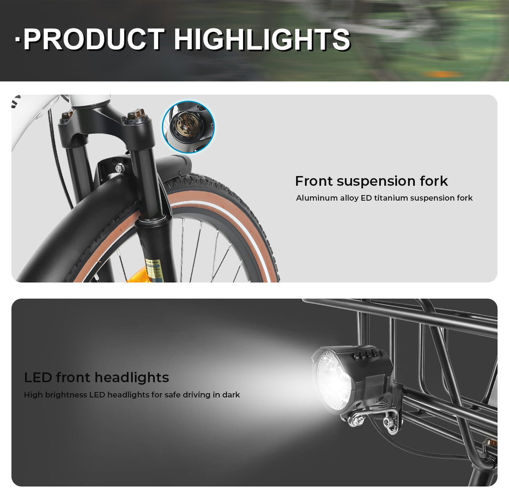 SAMEBIKE - RS A07  - | 500w | 36V 13AH | 8mil | 7-växlat |