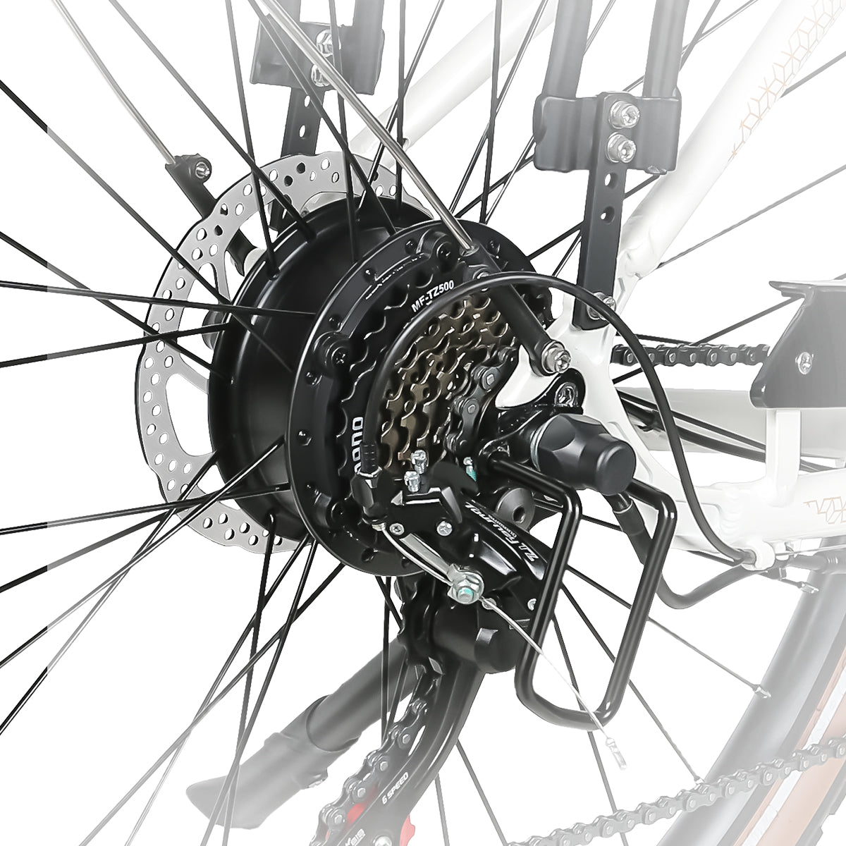 SAMEBIKE - RS A07  - | 500w | 36V 13AH | 8mil | 7-växlat |