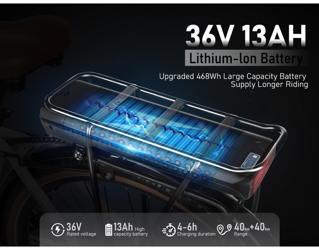 SAMEBIKE - RS A07  - | 500w | 36V 13AH | 8mil | 7-växlat |