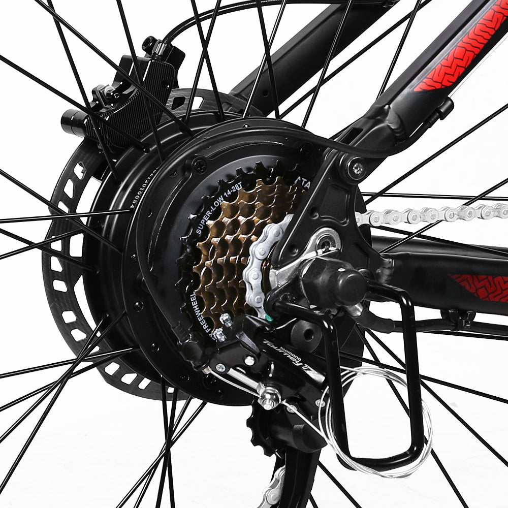 SAMEBIKE - XD26  - | 750w | 48V 14AH | 11mil | 7-växlat |